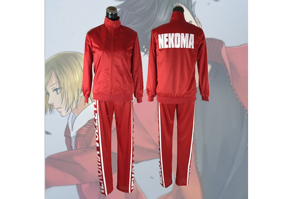 Haikyuu Nekoma High Jacket+Pants Uniform Tetsurou Kuroo Kozume