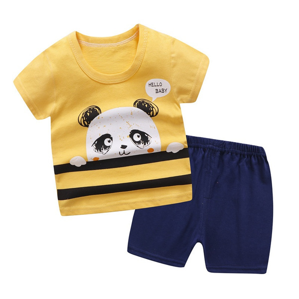 Summer T-Shirt+Short Pants 2020 Baby 