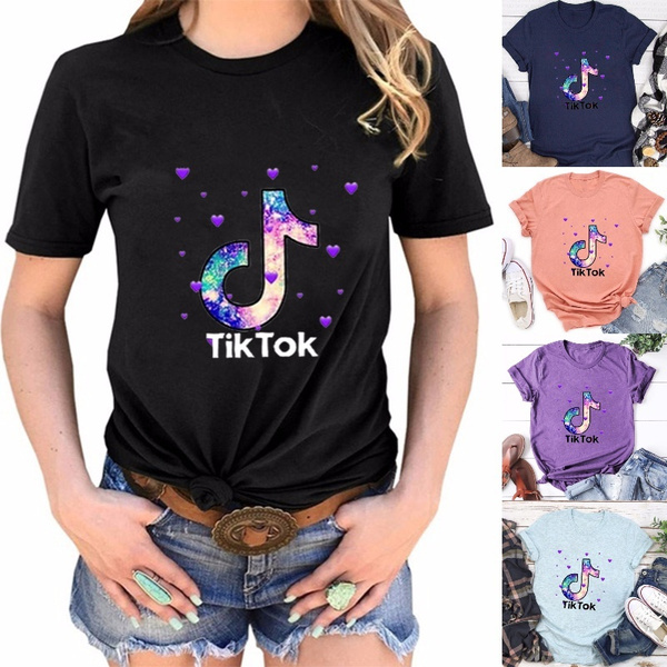 Shirt Casual Men Women Tee Tik Tok 