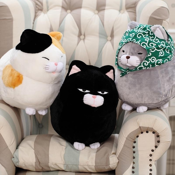 Japanese fat deals cat plush