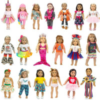Reseñas de clientes: American Girl Doll Clothes Outfit Pijamas 18 American Girl Doll Ropa Accesorios 18 "American Girls Ropa para muñecas My Life Ropa para Baby Journey Accesorios