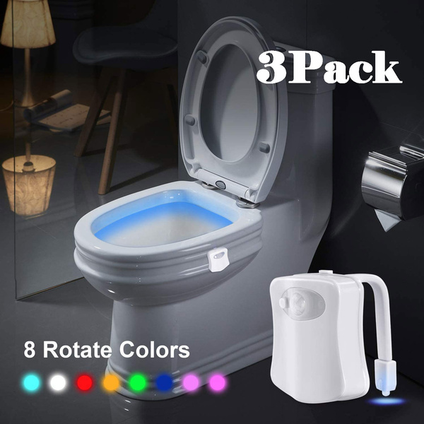 Wish toilet deals light