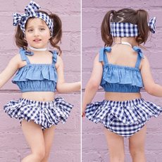 Summer, Baby Girl, plaid, babygirloutfit