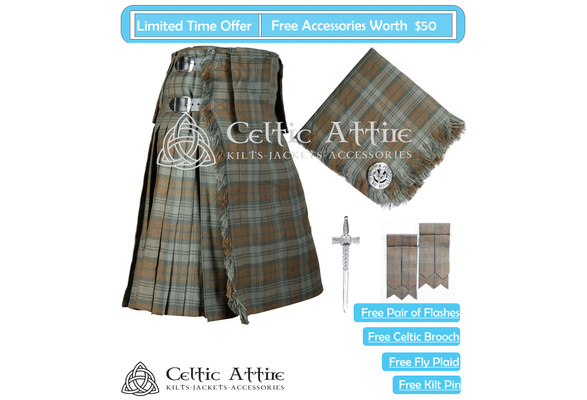 black watch weathered kilt
