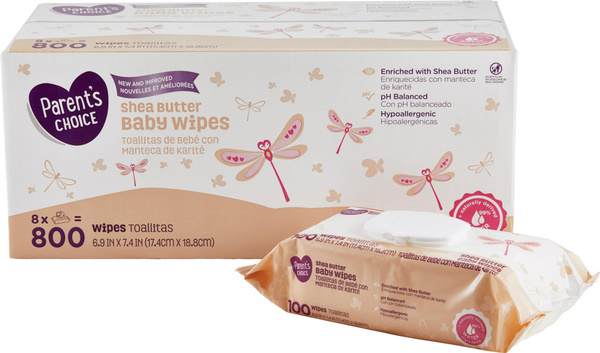 10 parents choice wipes