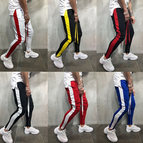 Men's Track Pants Casual Sports Jogging 