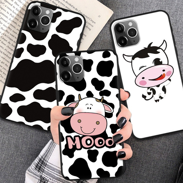 Milk Cow Print Case for iPhone 11 Pro Max 2019 SE 2020 XR X XS Max ...