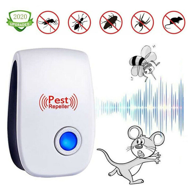 Ultrasonic Pest Control Repeller – Repel Rodents, Ants, Cockroaches Get Rid, Bed Bugs, Mosquitos