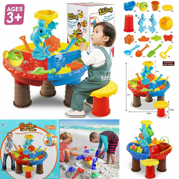 childrens sand pit table