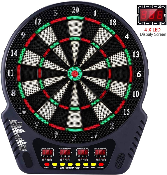 Electronic Dart Board, Dart Board Game Set Professional Dartboard with