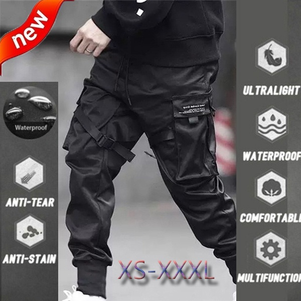 block pocket cargo pants