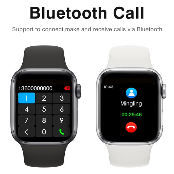 New Upgrade Intelligent Voice Assistan Watch 1.54 Inch Full Touch Screen  Bluetooth Call Heart Rate Monitor Music Smart Watch for Ios Android Pk T500  T500 Iwo 12 Series Watch | Wish