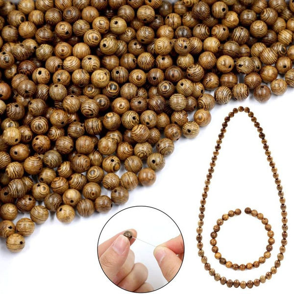 Wooden Beads 6 Mm Wooden Beads Craft Accessories Beads for Crafts