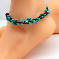 Summer, Bead, Rope, ankletchain