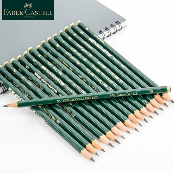 Faber-Castell Graphite Pencil - Castell 9000 4B