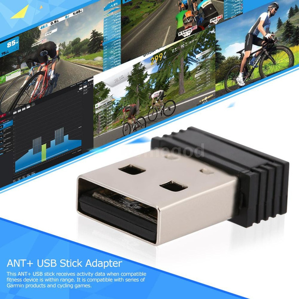 Anself ANT USB Dongle Mini USB Stick Adapter for Garmin Sunnto Zwift Perf O2I8 