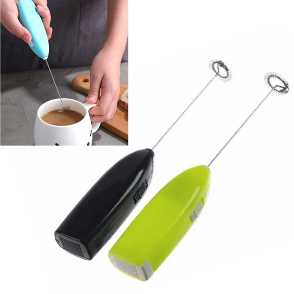 Hand-Held Electric Mini Egg Beater Milk Coffee Whisk Mixer Eggbeater Foamer