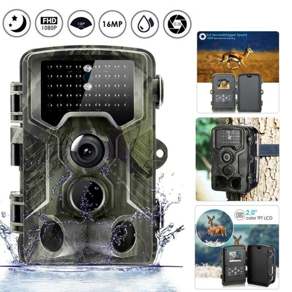 2020 New 1080P Waterproof Camera HC801A Hunting Camera 16MP Trail ...