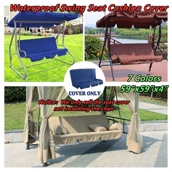59 X59 X4 Swing Seat Cushion Cover, Best Waterproof Fabric For Outdoor Furniture Covers In India