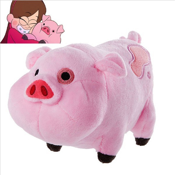Fantastic Cartoon Pig Decor Kid Plush Cute Piggy Stuffed Toy Color Random YT 