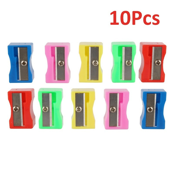 10pcs Random Color Pencil Sharpeners