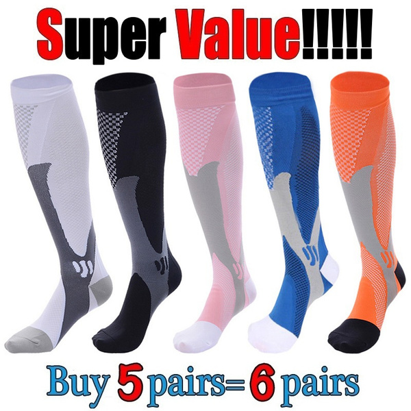 2020 Wholesale 30-40 Mmhg Unisex Compression Knee Stockings Relief Calf ...
