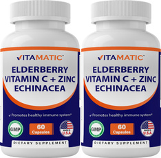 immunesystem, Zinc, elderberry, Vitamins & Supplements