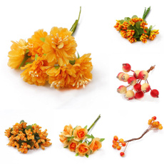 Decor, Flowers, floraldecor, Orange