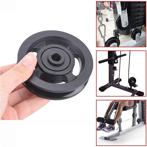 Universal Bearing Pulley Wheel for Cable Machine Gym Equipment Part Garage Door 