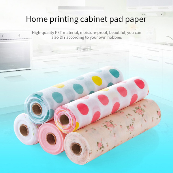 Reusable Drawer Mat Contact Paper Cabinet Liner Moisture-proof