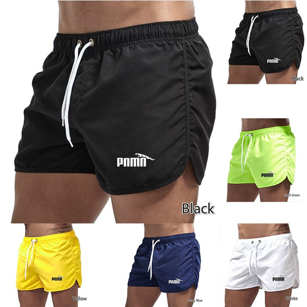 Imixshopps Mens Swimsuit Beach Shorts Quick Dry Board Shorts with Mesh Lining