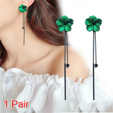 Tassels, Flowers, Dangle Earring, Jewelry