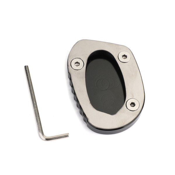 Areyourshop Kickstand Sidestand Enlarge Plate Pad For Trium-ph Speed Twin 1200 Thruxton 1200 