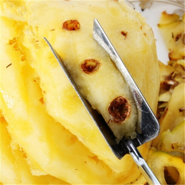 Pineapple Slicer Stainless Steel Pineapple Eye Peeler Pineapple Seed Remover Knife Fruit Tool Wish Pineapple Slicer Stainless Steel Pineapple Eye Peeler Pineapple Seed Remover Knife Fruit Tool Wish