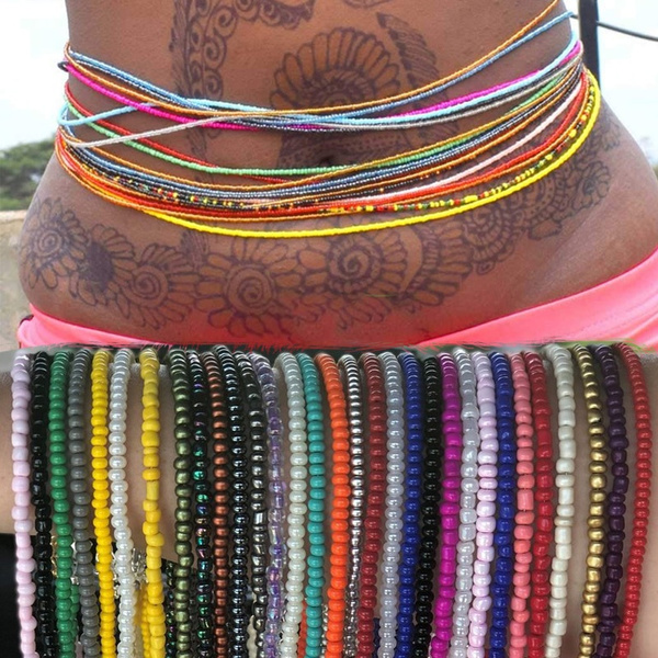 Waist beads/Belly chains/waist chains by tajibeads - Waist chain , bine -  Afrikrea