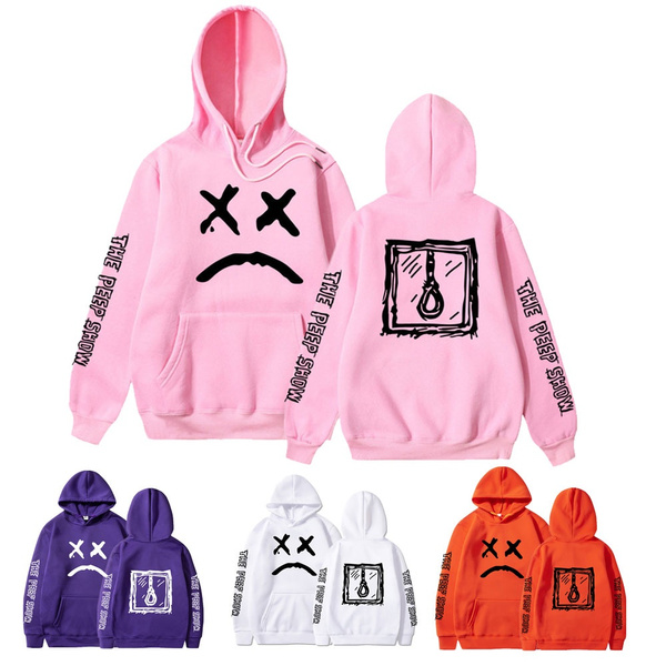 Lil Peep Sad Marshmello Hoodies Men Women Sweatshirts Hooded