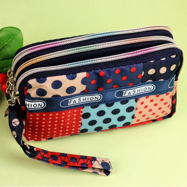 fabric wallets and purses