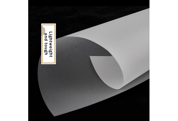 Garosa 100Pcs A4 Translucent Tracing Transfer Sulfuric Acid Papers for  Copying Drawing Calligraphy , Translucent Tracing Paper, Tracing Paper