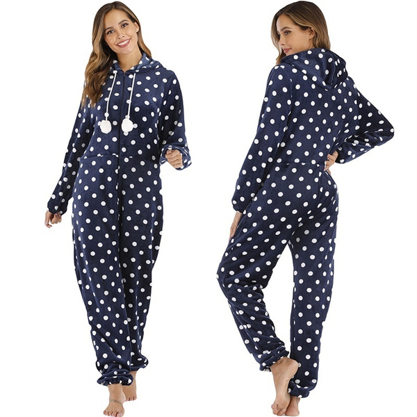 ladies polka dot jumpsuit