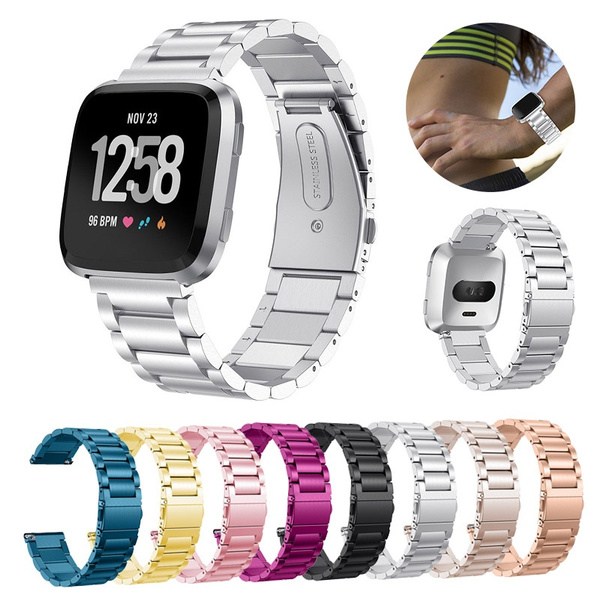 Stainless Steel Replacement Strap Watch Band Wristband for Fitbit