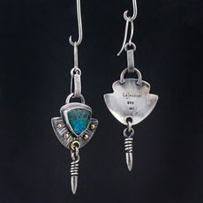 retrosilver, Fashion Accessory, bohojewelry, Dangle Earring