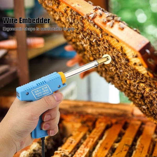 Details about   50W Electric Beekeeping Wire Embedder Installer Beekeeping Beehive Tools Device 