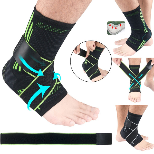 Ankle Brace Compression Sleeve Relieves Achilles Tendonitis Joint Pain