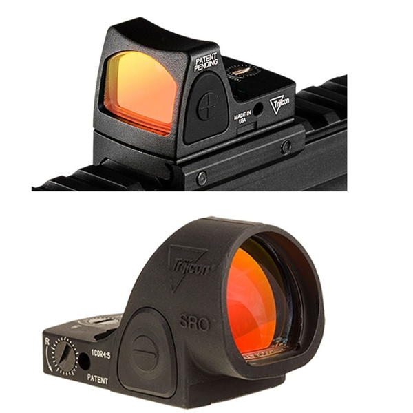 20mm Mini RMR Red Dot Sight Collimator Reflex Sight Scope Mount Outdoor Hunting 