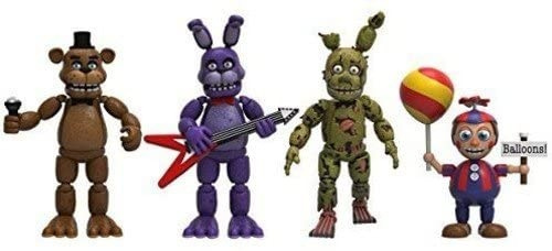 Funko Five Nights at Freddy's 4 Figure Pack (1 Set), 2 