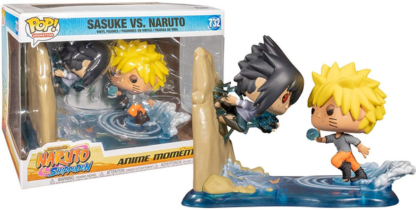 Funko Pop Naruto Shippuden Naruto Vs Sasuke Exclusive Anime Moments Wish