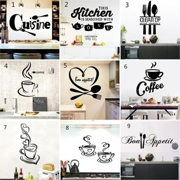 Kitchen Wall Stickers Home Decoration Accessories For Kitchen