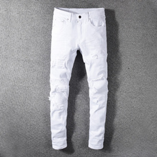 【COSYHARU】Vintage Damaged White Pants COSYHARU】Vintage Damaged White Pants (COSYHARU/パンツ