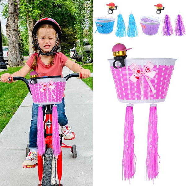 Kid Girls Children Bicycle Bike Streamer Tassel Ribbons for Handlebar Grips 