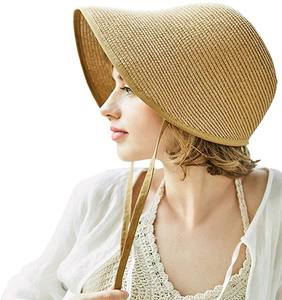 victorian straw bonnet